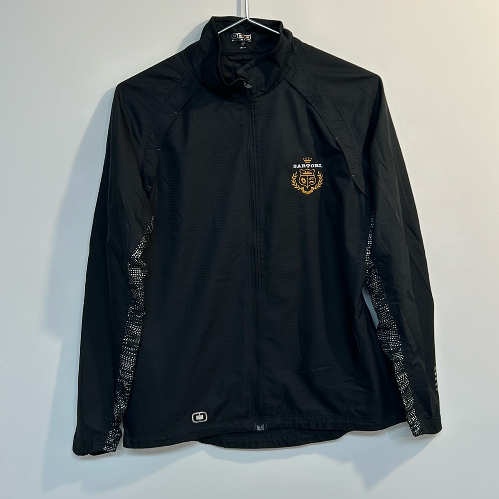 Ogio Endurance brand womens zip up size M black color